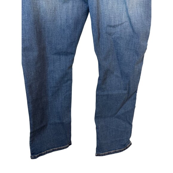 NWT Tommy Hilfiger 40W x 30L Mens Stretch Straight Denim Jeans Blue Cotton - Picture 9 of 16